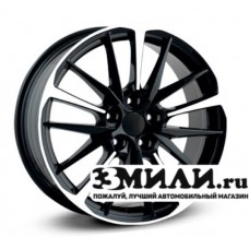 Диск 8.0x18 5x114.30 ET45 D60.10 Legeartis Optima TY143 Черный с полированной лицевой поверхностью