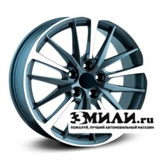 Диск x x114.3 ET45 D60.1 Legeartis Optima TY143 Антрацитовый с полированной лицевой поверхностью