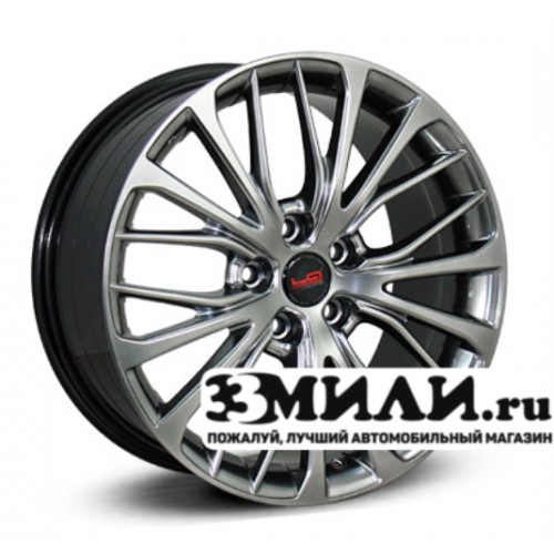 Диск 7.5x17 5x114.30 ET45 D60.10 Legeartis Optima TY279 Антрацитовый