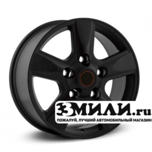 Диск 8.0x17 5x1500 ET60 D110.30 Legeartis Optima TY60 Черный матовый