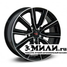 Диск 7.0x17 5x1120 ET40 D57.10 Legeartis Optima VV218 Черный с полированной лицевой поверхностью