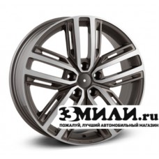 Диск 7.0x18 5x1120 ET43 D57.10 Legeartis Optima VV227 Антрацитовый с полированной лицевой поверхностью