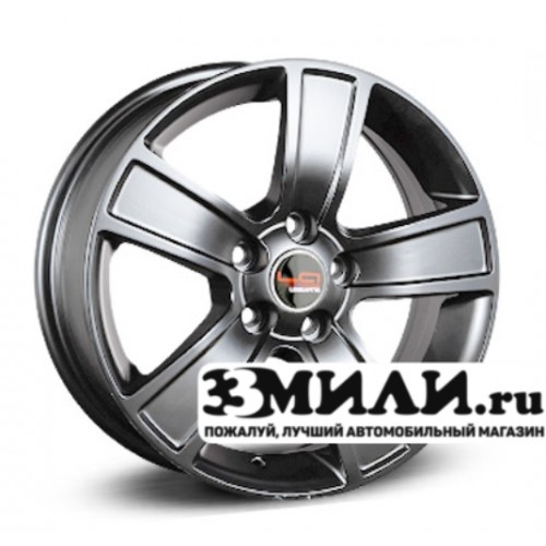 Диск 6.0x15 5x1000 ET40 D57.10 Legeartis Optima VW73 Антрацитовый