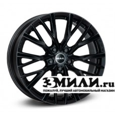 Диск 8.5x20 5x1200 ET43 D72.60 MAK Kent Черный глянцевый