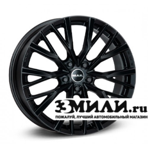 Диск 8.5x20 5x1200 ET43 D72.60 MAK Kent Черный глянцевый