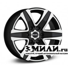 Диск 8.0x18 6x139.70 ET35 D67.10 MAK Stone 6 Черный с полированной лицевой поверхностью