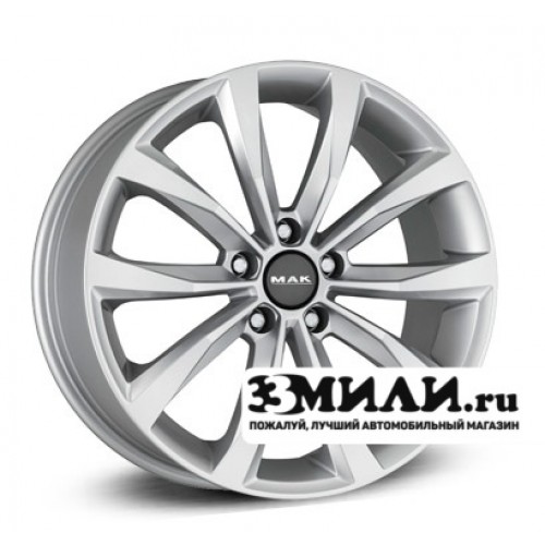 Диск x x112 ET40 D57.1 MAK Wolf Серебристый