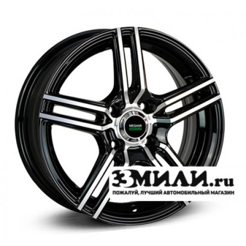 Диск 5.5x14 4x100 ET35 D67.1 Megami MGM-1 bkf