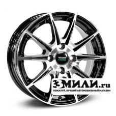 Диск 6x14 4x100 ET40 D60.1 Megami MGM-13 bkf