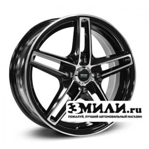 Диск 6x15 4x100 ET40 D60.1 Megami MGM-17 bkf