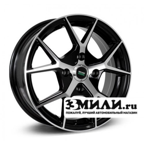 Диск 5.5x14 4x98 ET35 D58.6 Megami MGM-18 bkf