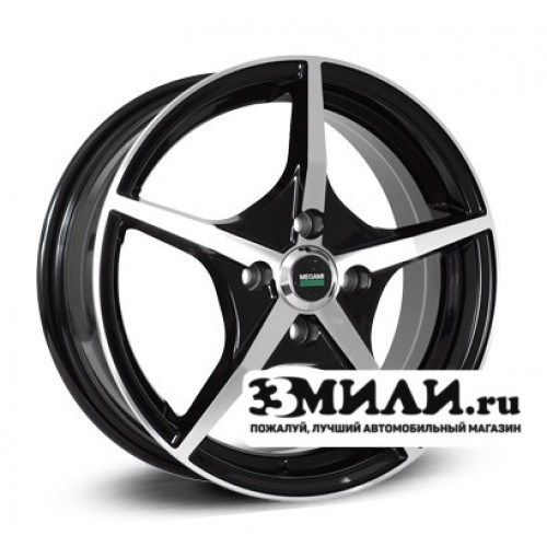 Диск 6x15 4x100 ET37 D60.1 Megami MGM-19 bkf