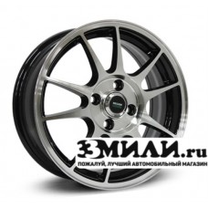 Диск 6x14 4x100 ET35 D67.1 Megami MGM-5 bkf