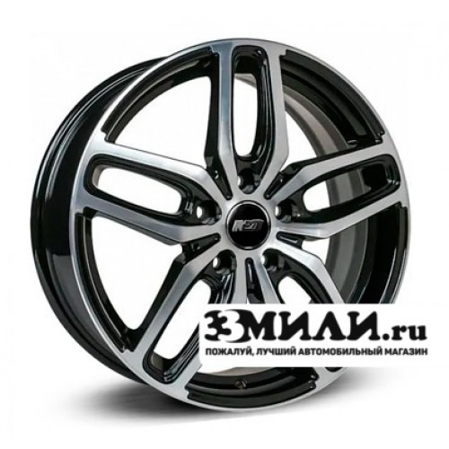 Диск x x114.3 ET50 D67.1 N2O V2200 Черный с полированной лицевой поверхностью