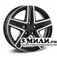 Диск 6.5x16 5x1080 ET42 D65.10 N2O V2237 Черный с полированной лицевой поверхностью
