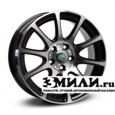Диск 7.0x16 5x1120 ET33 D57.10 N2O Y1010 Черный с полированной лицевой поверхностью