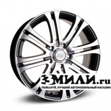 Диск 6.5x17 5x114.30 ET48 D67.10 N2O Y161 Черный с полированной лицевой поверхностью