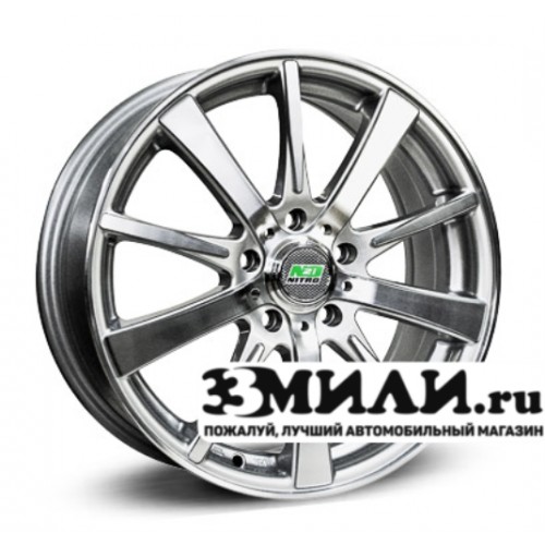 Диск 6.0x15 5x1000 ET40 D57.10 N2O Y3120 Серебристый с полированной лицевой поверхностью
