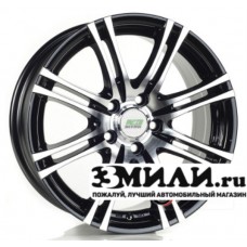 Диск 6.5x15 5x114.30 ET40 D73.10 N2O Y3153 Черный с полированной лицевой поверхностью