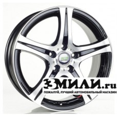 Диск 7.0x17 5x114.30 ET39 D60.10 N2O Y3159 Черный с полированной лицевой поверхностью