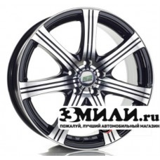 Диск 6.5x16 5x114.30 ET40 D66.10 N2O Y3160 Черный с полированной лицевой поверхностью