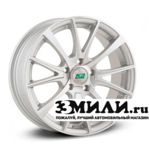 Диск 6.5x15 4x980 ET32 D58.60 N2O Y3174 Серебристый с полированной лицевой поверхностью