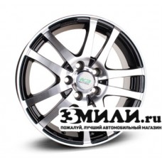 Диск 6.0x15 5x114.30 ET40 D73.10 N2O Y450 Черный с полированной лицевой поверхностью