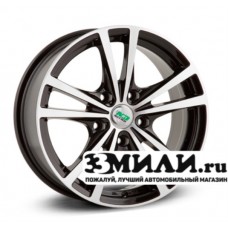 Диск 7.0x16 5x1200 ET34 D72.60 N2O Y9114 Черный с полированной лицевой поверхностью
