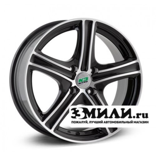 Диск x x112 ET40 D57.1 N2O Y9129 Черный с полированной лицевой поверхностью