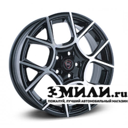 Диск 7.0x17 5x1050 ET42 D56.60 NZ F-26 Черный с полированной лицевой поверхностью