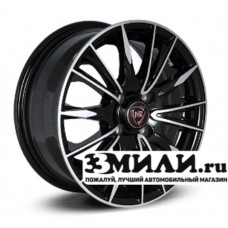 Диск 6.5x16 5x114.30 ET40 D66.10 NZ F-35 Черный с полированной лицевой поверхностью