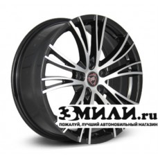 Диск 7.0x17 5x1120 ET43 D66.60 NZ F-53 Черный с полированной лицевой поверхностью