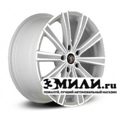 Диск 6.5x16 5x114.30 ET45 D60.10 NZ F-55 Белый с полированной лицевой поверхностью
