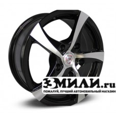 Диск 6.5x16 5x139.70 ET40 D98.60 NZ SH646 Черный с полированной лицевой поверхностью