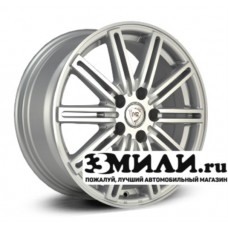 Диск 8.0x18 5x114.30 ET35 D60.10 NZ SH662 Серебристый с полированной лицевой поверхностью