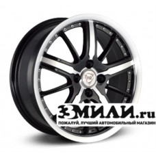 Диск 6.5x16 5x1120 ET50 D57.10 NZ SH663 Черный с полированной лицевой поверхностью