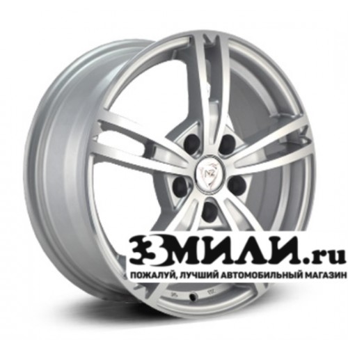 Диск 7.0x16 5x1120 ET45 D66.60 NZ SH672 Серебристый с полированной лицевой поверхностью
