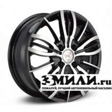 Диск 6.5x16 5x1120 ET33 D57.10 NZ SH675 Черный с полированной лицевой поверхностью