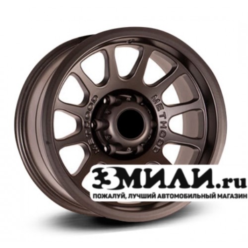 Диск 8.0x16 6x139.70 ET-15 D106.10 RC Racing Belfast Черный матовый