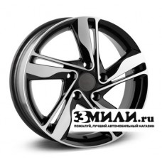 Диск x x114.3 ET41 D67.1 RPLC-Wheels KI73 Черный с полированной лицевой поверхностью