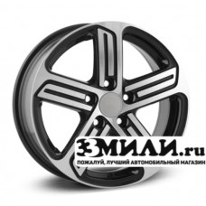 Диск 6.0x15 5x1120 ET43 D57.10 RPLC VW91 Черный с полированной лицевой поверхностью