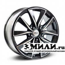 Диск 7.0x17 5x1080 ET50 D63.40 RST R057 Черный с полированной лицевой поверхностью