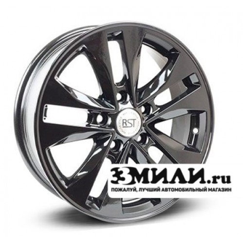 Диск x x100 ET40 D57.1 RST R116 Черный глянцевый