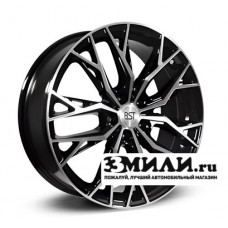 Диск x x108 ET36 D65.1 RST R119 Черный с полированной лицевой поверхностью
