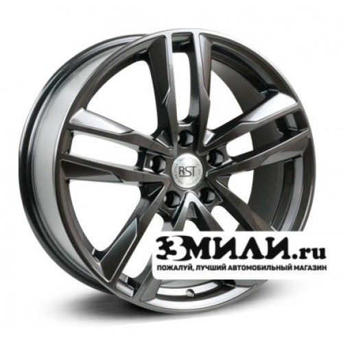 Диск x x114.3 ET45 D67.1 RST R128 Темно - серый глянцевый