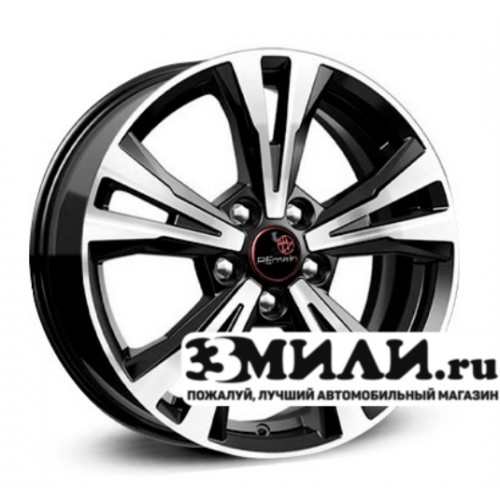 Диск 7.0x17 5x114.30 ET45 D67.10 Remain Hyundai i40 R204 Черный с полированной лицевой поверхностью