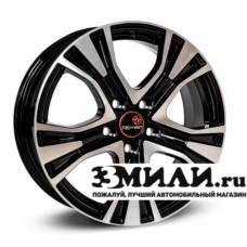 Диск 7.0x17 5x1120 ET40 D57.10 Remain Kodiaq R159 Черный с полированной лицевой поверхностью