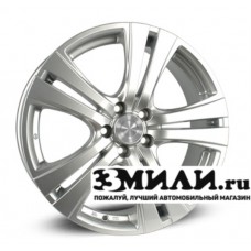 Диск 7.0x17 5x1000 ET55 D56.10 Replica H Su37H Серебристый