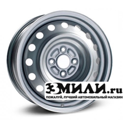 Диск 6.0x15 4x100 ET50 D60.1 Trebl 64A50C P Silver