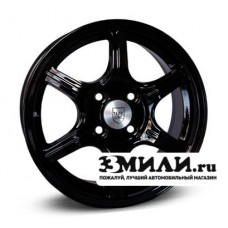 Диск x x100 ET38 D67.1 Tech Line 433 Черный глянцевый